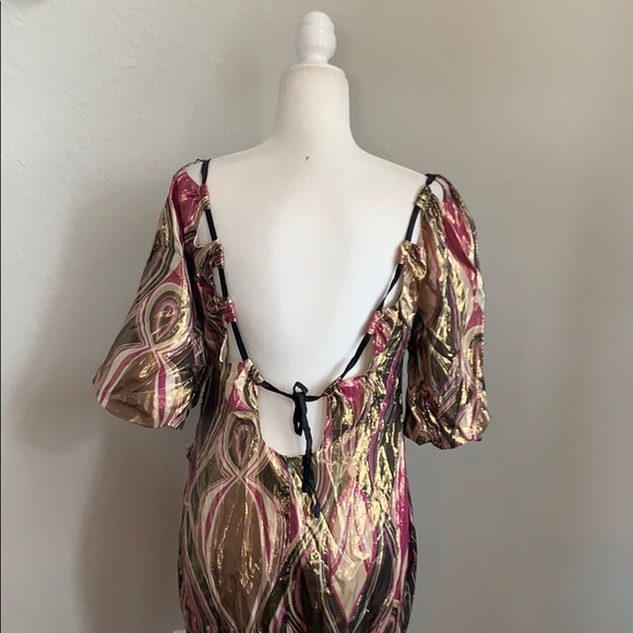 NWT Open Back Bebe Dress - Picture 5 of 7